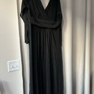 Chic Black Long Sleeve Dress